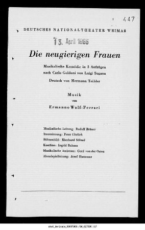 Die neugierigen Frauen