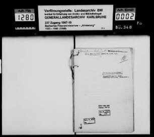 Ellern, Ignaz, Kg. Karlsruhe Käufer: Josef Gärtner, Kaufmann Karlsruhe Lagerbuch-Nr. 5489/1 Karlsruhe