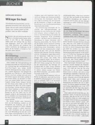 Grönland im Buch: Wikinger bis Inuit