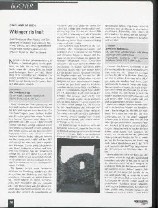 Grönland im Buch: Wikinger bis Inuit
