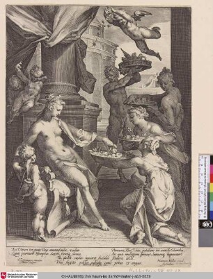 [Venus, von den Nymphen verehrt; Venus honoured by the nymphs]