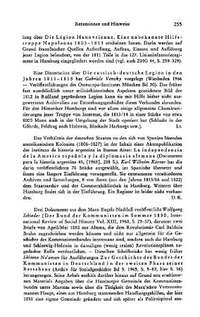 Venzky, Gabriele :: Die russisch-deutsche Legion in den Jahren 1811 - 1815, (Veröffentlichungen des Osteuropa-Institutes München, 30) : Wiesbaden, 1966