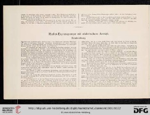 Riedler-Expresspumpe mit elektrischem Antrieb