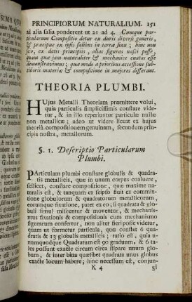 Theoria Plumbi.