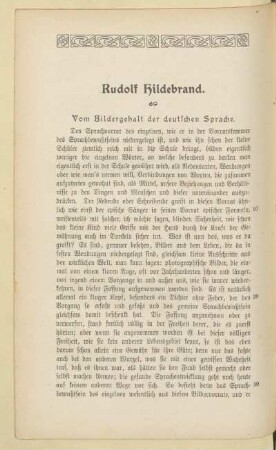 Rudolf Hildebrand