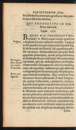 Qui Progressus In Doctrina iudicandi. Caput IIII.