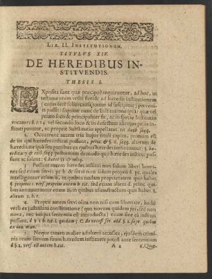 Lib. II. Institutionum Titulus XIV. De Heredibus Instituendis.