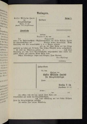 37-55, Anlagen