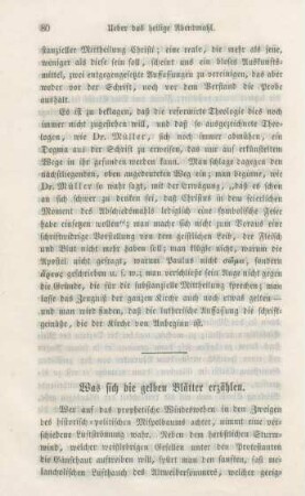 80-85 Was sie die gelben Blätter erzählen
