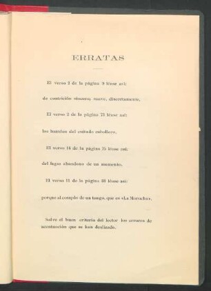 Erratas