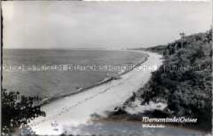 Der Strand bei Warnemünde