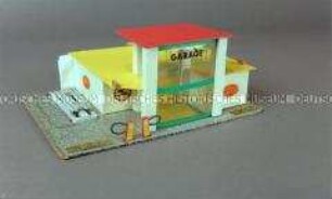 "Minol"-Spielzeug-Garage