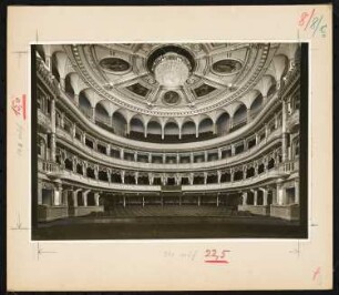 Stadttheater, Augsburg: Ansicht Zuschauerraum