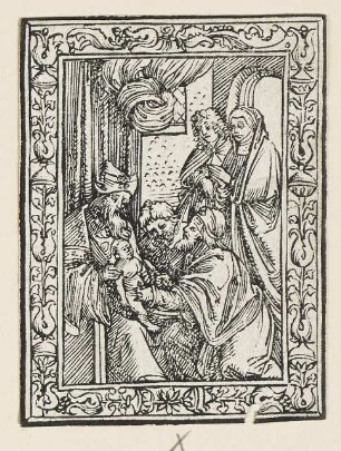 Beschneidung Christi, Blatt 6 der Folge "Passion Christi"