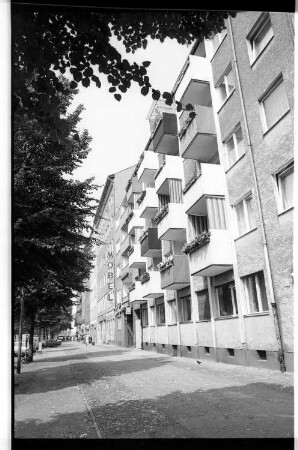 Kleinbildnegativ: Reichenberger Straße, 1977