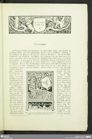 Exlibris des Fürsten Otto von Bismarck