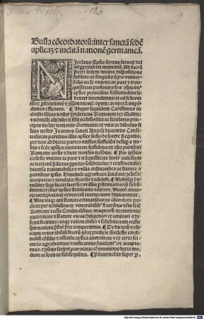 Bulla concordatorum: inter sanctam sedem apostolicam et inclitam nationem germanicam