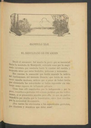 Capítulo XLII - El resultado de un ardid