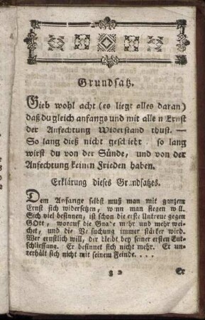 Grundsatz.