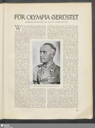 Für Olympia Gerüstet. Vorbereitungen In Allen Sportarten