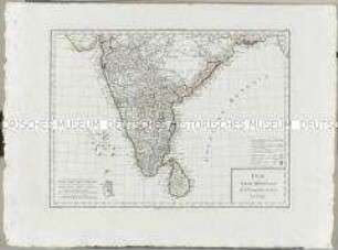 Atlas Nouveau: Inde Partie Méridionale de la Presqu'isle en deca du Gange