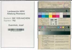 Entnazifizierung Josef Duernholz , geb. 29.10.1922 (Kaufmann)