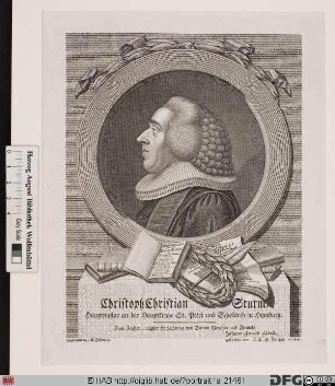 Bildnis Christoph Christian Sturm