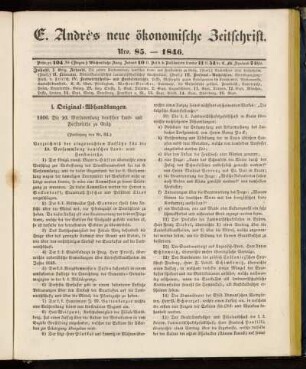 Nro. 85. - 1846