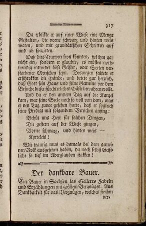 Der dankbare Bauer