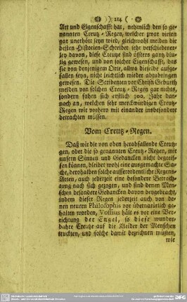 Vom Creutz-Regen