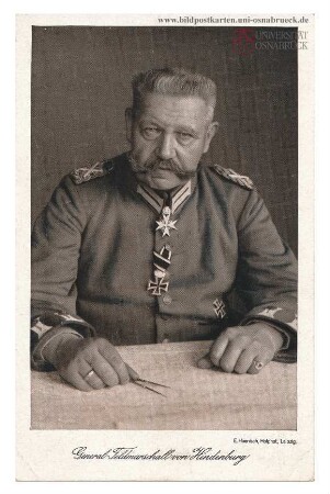 General-Feldmarschall von Hindenburg