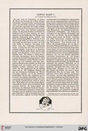 Gustav Klimt