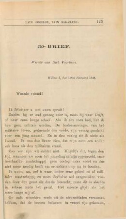 59e brief. Werner aan Dirk Voortman