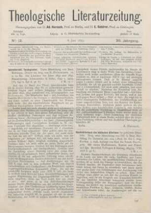 298-302 [Rezension] Handwörterbuch des biblischen Altertums für gebildete Bibelleser. 2. Aufl