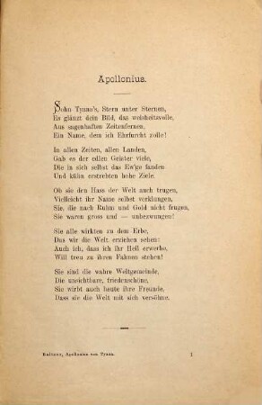 Apollonius von Tyana