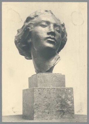 Kopf der Tänzerin, 1911/12/29, Bronze