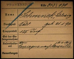 Schwenk, Ludwig - Schwerdfeger