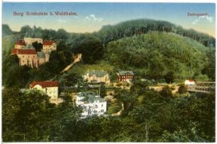 Kriebstein. Burg Kriebstein bei Waldheim, Zschopautal