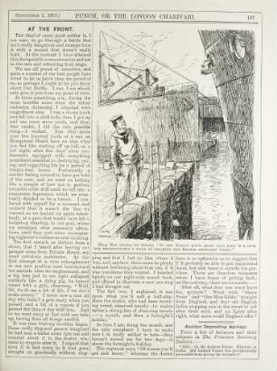 Navy Man (closing the debate). "If the kaiser knew about your face 'e 'd give you two-pound-ten a week to frighten the British artillery 'orses."