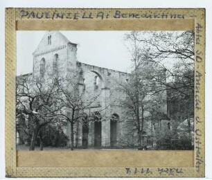 Paulinzella, Kloster Paulinzella : Außenansicht von SO