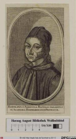 Bildnis Rudolf Agricola (eig. Huysman)