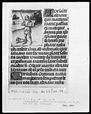 Stundenbuch, ad usum Romanum — Sankt Adrian, Folio 173recto