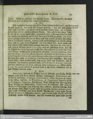 [Halberstädt. Dom-Herren. Sec. XIII.]