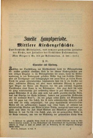 Handbuch der Kirchengeschichte : mit steter Rücksicht auch auf die dogmengeschichtliche Bewegung. 2