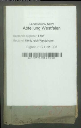 Budgets des Kantons Nieheim