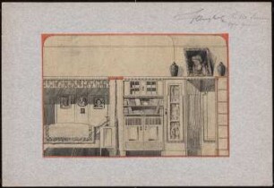 Villa Sirius, Baden-Baden: Ansicht eines Innenraums und des Interieurs der Villa