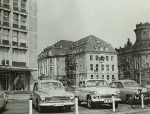 Dresden, Wilsdruffer Str., PKW-Parkplatz