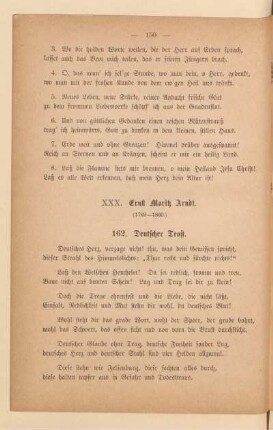 XXX. Ernst Moritz Arndt