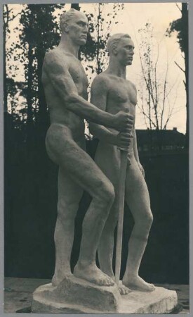Krieger-Ehrenmal Stralsund, 1934/35, Gips