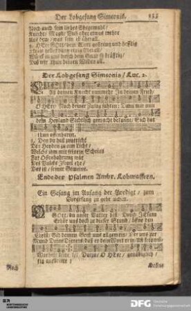 Der Lobgesang Simeonis